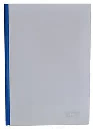 Папка-швидкозшивач 35листів/6 мм, з притискною планкою, 160/160 мкм BM.3370-99 BUROMAX (4823078912923) Синій