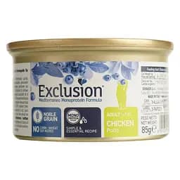 Влажный корм для кошек Exclusion Noble Grain Cat Adult Chicken All Breeds, 85 г