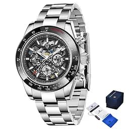Наручные часы мужские PD-1777 Silver-Black Pagani Design acs0031207