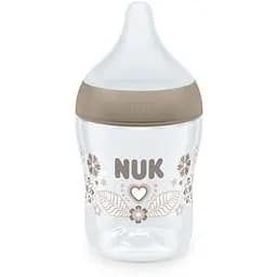 Пляшечка для годування Nuk Perfect Match з індикатором температури, з соскою з силікону з отвором S 150 мл серце (3954130) - мініатюра 2