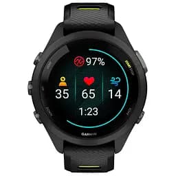 Смарт-годинник Garmin Forerunner 265S Black Bezel and Case w. Black/Amp Yellow S. Band (010-02810-03/13/53) - мініатюра 9