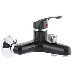 Смеситель для ванны Plamix Afina-009 Черный (без шланга и лейки) (PM0566)