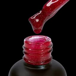 База світловідбиваюча сяюча PNB UV/LED Crystal Base Cabernet 8 мл - мініатюра 3