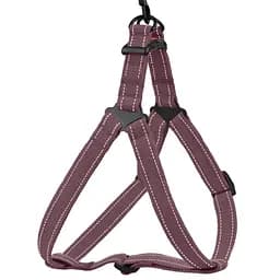 Шлея для собак Barksi Cotton Стандарт Рефлекторна М 45-56х2 см черрі