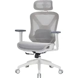 Офісне крісло OfficePro Atlas OC630-W-LG-LG White/Light Gray [148901] - мініатюра 2