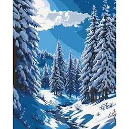 Картина за номерами "Зимова казка" Art Craft 11060-AC 40х50 см