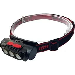 Ліхтар налобний X-Balog BL-2119C акумуляторний з червоним і білим світлом Type-C 18650 COB