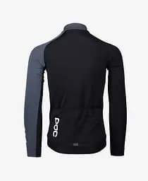 Велоджерсі POC Essential Road Mid LS Jersey S Чорний-Сірий - мініатюра 3