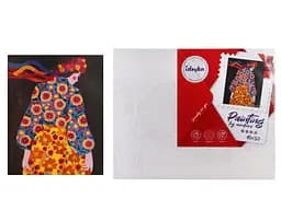 Набір для розпису по номерах Вбрання на день перемоги, 40x50 см, КНО4922