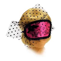 Повязка для сна Seta Decor Реснички с вуалью