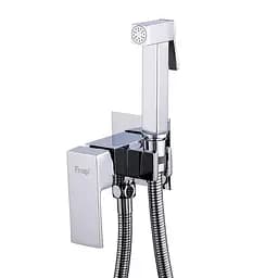 Набір гігієнічного душу прихованого монтажу Frap F7506, хром, Хром