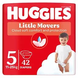 Підгузки Huggies Little Movers 5 (12-22 кг) 42 шт.