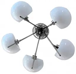 Люстра потолочная Brille классическая E14 60W CH (BR-709C/5)