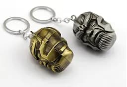 Брелок 3D Avengers: Infinity War Thanos bronze 705 - мініатюра 3