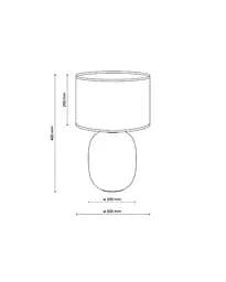 Настільна лампа TK Lighting 5987 Melody E27 1x15W IP20 - мініатюра 3