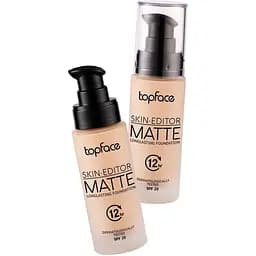 Тональна основа TopFace Skin Editor Matte Longlasting Foundation PT465 відтінок 001, 32 мл