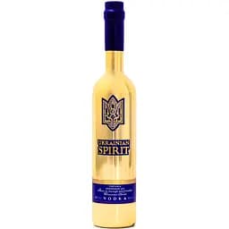 Горілка Ukrainian Spirit Luxury 40% 0.7 л у золотому оформленні