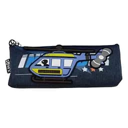 Пенал-косметичка Вертолет, PVC, Н-422 (в ассортименте)