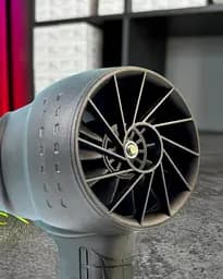 Портативний турбовентилятор Jetfan mini turbo jet Fan / Швидкісна повітродувка на акумуляторі 1500 mAh - мініатюра 4
