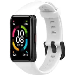 Ремінець DK Silicone Sport Band Classic для Honor Band 6 / 7 (011342) (white)