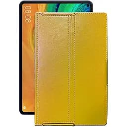 Чехол StatusCASE из экокожи для планшета Huawei MatePad Pro 10.8 Желтый