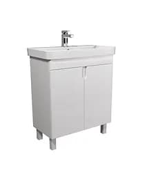 Тумба Мойдодир Simple White 70-U умивальник River 70 Білий універсальна Білий - мініатюра 3