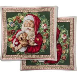 Наволочка гобеленова Lefard Home Textile Dominic lurex 47х47 см (716-206) - мініатюра 2
