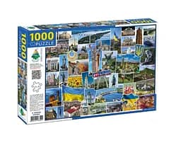 Пазли Енергія+ I love Ukraine, 1000 елементів, 83521