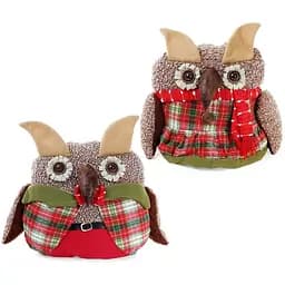 Новорічна м'яка іграшка Bona Ошатна сова 35 см 1 шт. в асортименті (000265437)