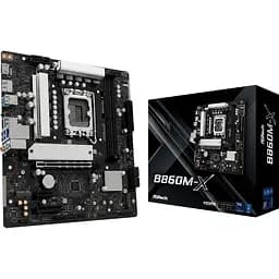Материнська плата AsRock B860M-X (1851/B860, 2xDDR5, PCIex16, HDMI/DP, 4xSATA, 2xM.2, 2.5Glan, 7.1ch, mATX) - мініатюра 5