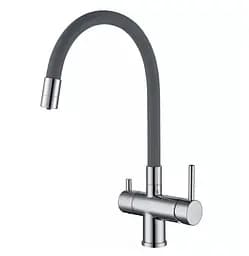 Смеситель для кухни Gappo с выходом для питьевой воды, с гибким изливом G4398-30