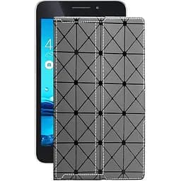 Чехол StatusCASE из экокожи для планшета Asus MeMo Pad 7 ME375Cl Серый ромб
