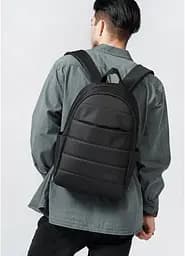 Чоловічий рюкзак Sambag Zard LRT чорний 46 х 28 х 13 см (25088065m)