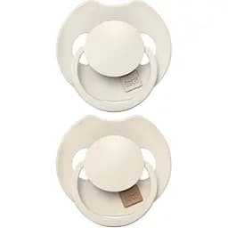 Пустышка силиконовая динамическая LOVI Prime 6-18 месяцев 2 шт. coconut/ivory (34/402)