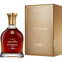 Бренді Арарат Erebuni 30 лет, 40%, 0,7 л, у подарунковій коробці