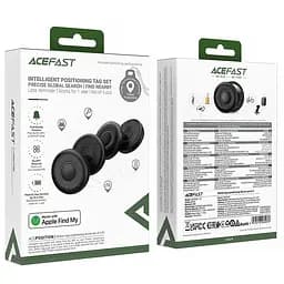 Трекер Acefast S1 Findy 230 mAh (4ps) Black - мініатюра 6