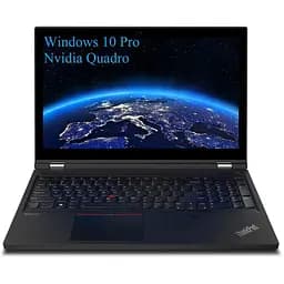 Ноутбук Lenovo ThinkPad P15 Gen 1, IPS, I7-10750H, 128GB DDR4, 2 x 512 GB m2 PCIe, RTX 1000 4GB
