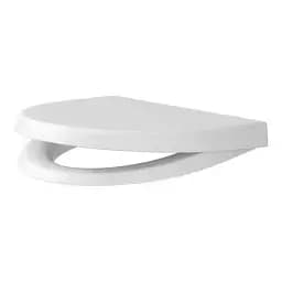 Сидение для унитаза с микролифтом Cersanit Parva K98-0122 из дюропласта антибактериальное