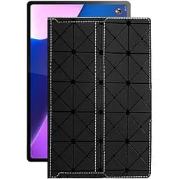 Чохол StatusCASE з екошкіри для планшету Lenovo Tab P12 Pro Чорний ромб