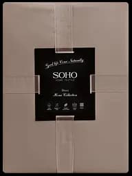 Комплект постільної білизни Євро Duet 200х230 см Beige/Mocha SOHO pbe0050800 - мініатюра 4