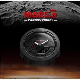 Чоловічий наручний тактичний годинник North Edge Profi Mars3 (Чорний) - мініатюра 9