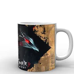 Кухоль GeekLand The Witcher Відьмак постер TW.02.033.454 330 мл білий