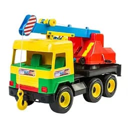 Дитяча машинка "Middle truck" Tigres 39226 кран Жовтий
