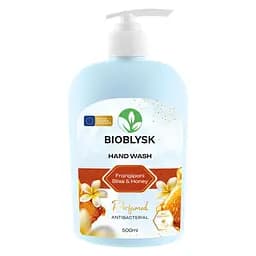Жидкое крем-мыло BioBlysk Frangipani Bliss & Honey парфюмированное антибактериальное 500 мл