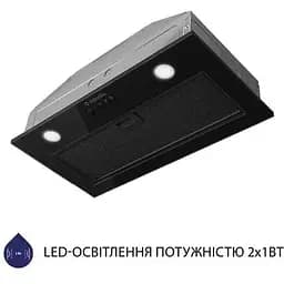 Витяжка вбудована Minola HBI 52622 BL Glass 700 LED - мініатюра 7