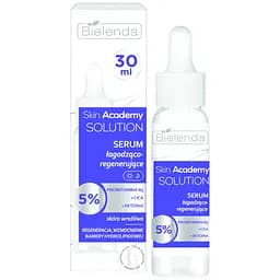 Сыворотка для лица Bielenda Skin Academy Solution Успокаивающая и регенерирующая 30 мл