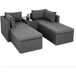 Комплект садових меблів Di Volio Alzano сірий