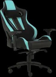 Геймерське крісло GT Racer чорне з ментоловим (X-0715 Black/Mint) - мініатюра 4