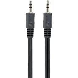Аудіо-кабель Cablexpert 3.5 мм - 3.5 мм (M/M), 1.2 м, Black (CCA-404)
