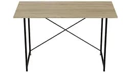 Стіл письмовий Line Лайт Ferrum-decor 750x1200x600 Чорний метал ДСП Дуб Сонома 16 мм (FRD-104860) - мініатюра 8